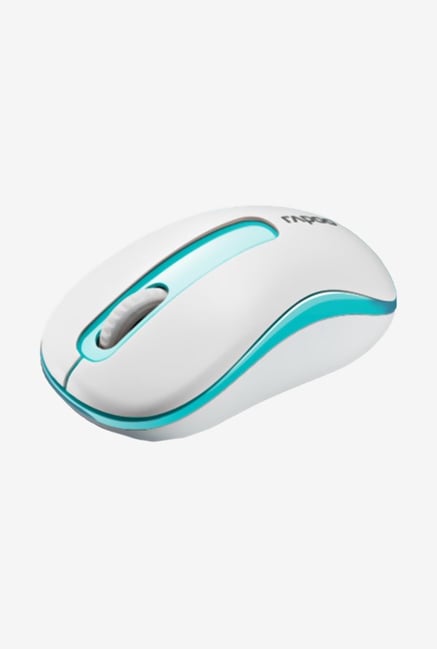 Rapoo 2.4G Wireless M10 3Key Mouse Blue & White Rapoo 2.4G Wireless M10 3Key Mouse Blue & White