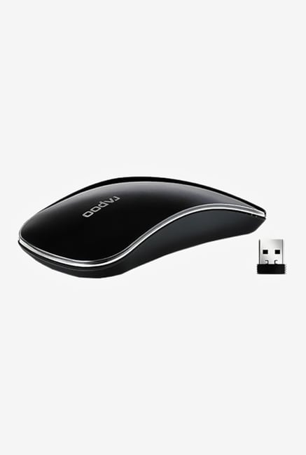 Rapoo 2.4G Wireless T6 Curved Touch Mouse Black Rapoo 2.4G Wireless T6 Curved Touch Mouse Black