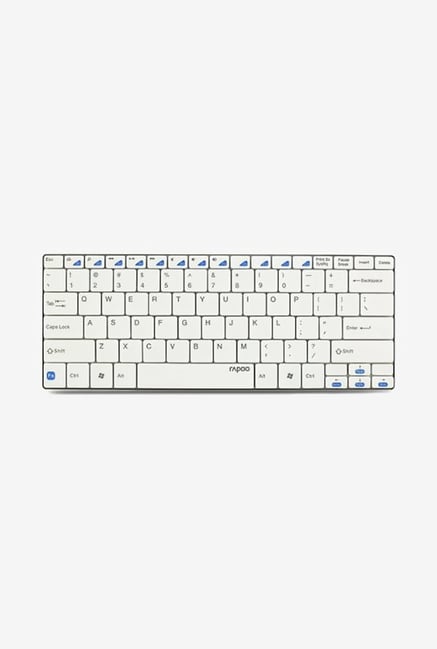 Rapoo Blade Series E6100 Wireless Keyboard White Rapoo Blade Series E6100 Wireless Keyboard White