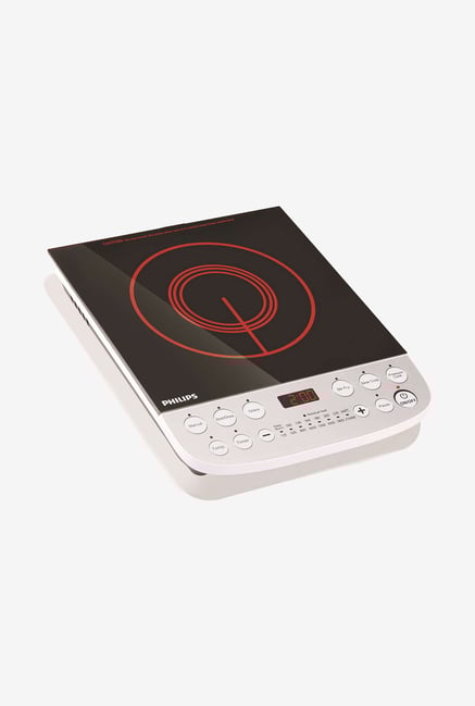 Philips HD4908/00 Induction Cooktop Black and Red Philips HD4908/00 Induction Cooktop Black and Red