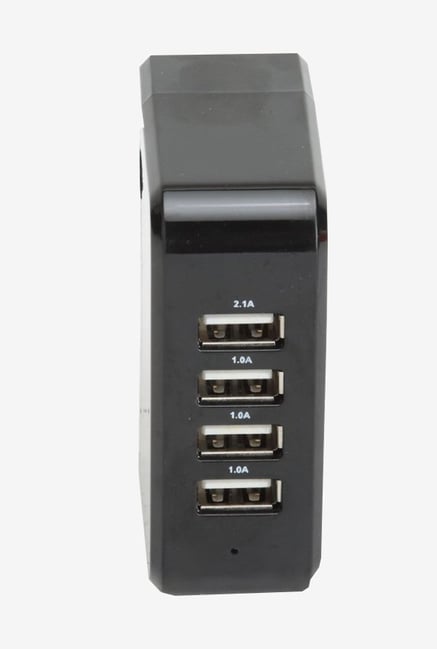 Itek WCH003_BK Four USB Adapter Black Itek WCH003_BK Four USB Adapter Black