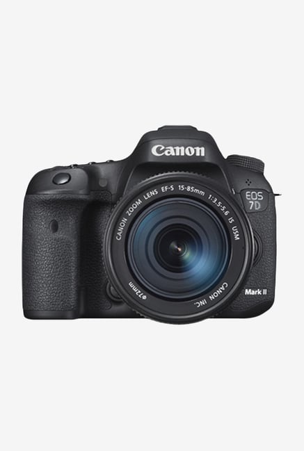 Canon EF-S15-85mm EOS 7D Mark II DSLR with Lens Black Canon EF-S15-85mm EOS 7D Mark II DSLR with Lens Black