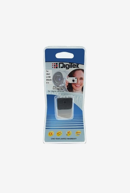 Digitek Olympus Li-10B Rechargeable Battery Black and Grey Digitek Olympus Li-10B Rechargeable Battery Black and Grey