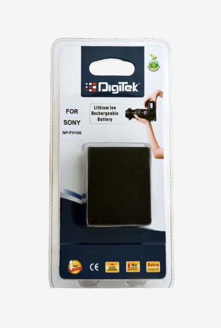 Digitek Sony FH 100 Rechargeable Battery Black Digitek Sony FH 100 Rechargeable Battery Black