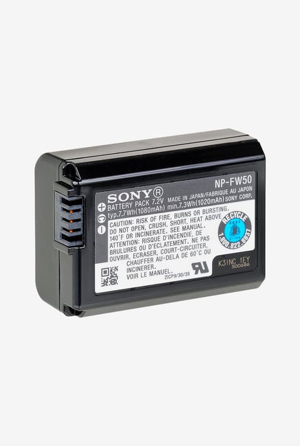 Digitek Sony FW50 Rechargeable Battery Black Digitek Sony FW50 Rechargeable Battery Black