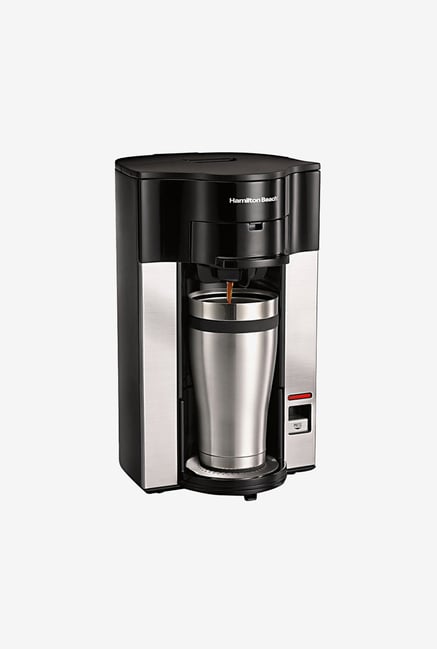Hamilton Beach 0.4 Litre 49993-IN Coffee Maker Silver Hamilton Beach 0.4 Litre 49993-IN Coffee Maker Silver
