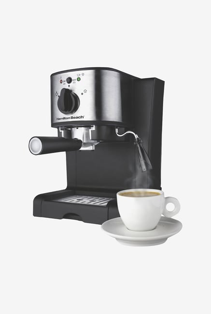 Hamilton Beach 1 Litre 40791-IN Coffee Maker Silver Hamilton Beach 1 Litre 40791-IN Coffee Maker Silver