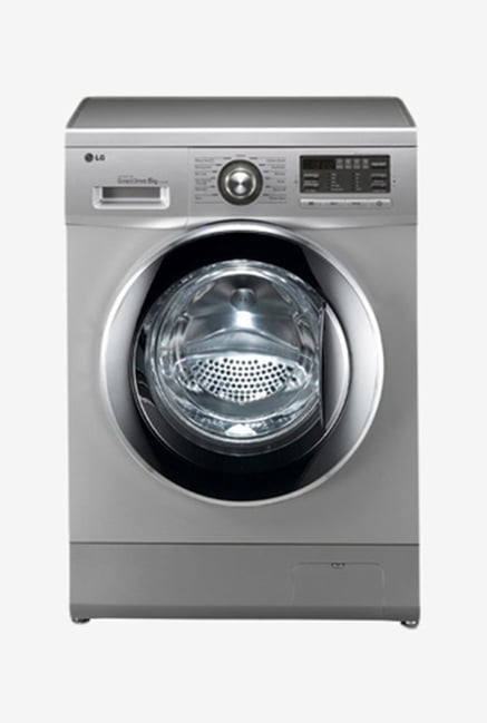LG 8KG Front Loaded F1496TDP24 Washing Machine Silver LG 8KG Front Loaded F1496TDP24 Washing Machine Silver