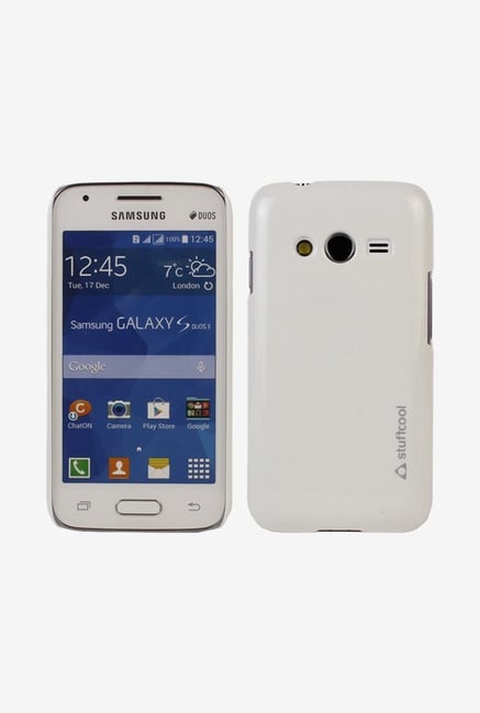 Stuffcool ALMSG3313 Back Case for Samsung GalaxyS Duos White Stuffcool ALMSG3313 Back Case for Samsung GalaxyS Duos White