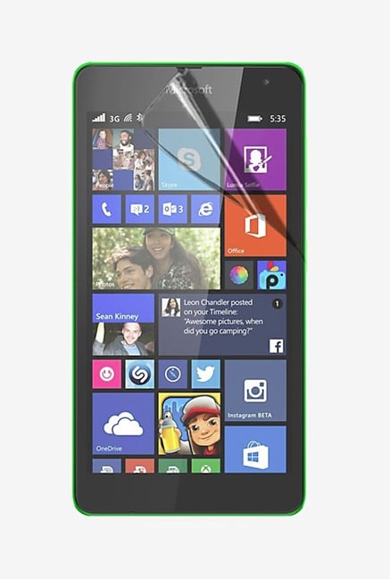 Stuffcool Crystal Clear Screen Protector for Lumia 535 Stuffcool Crystal Clear Screen Protector for Lumia 535
