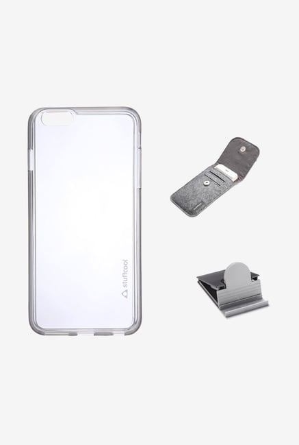 Stuffcool MCIP655 Back Case for Apple iPhone 6+ Grey Stuffcool MCIP655 Back Case for Apple iPhone 6+ Grey