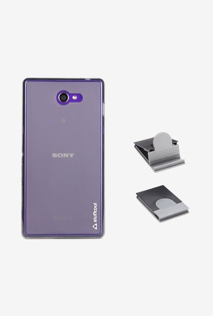 Stuffcool LSSYM2 Back Case for Sony Xperia M2 Dual Grey Stuffcool LSSYM2 Back Case for Sony Xperia M2 Dual Grey