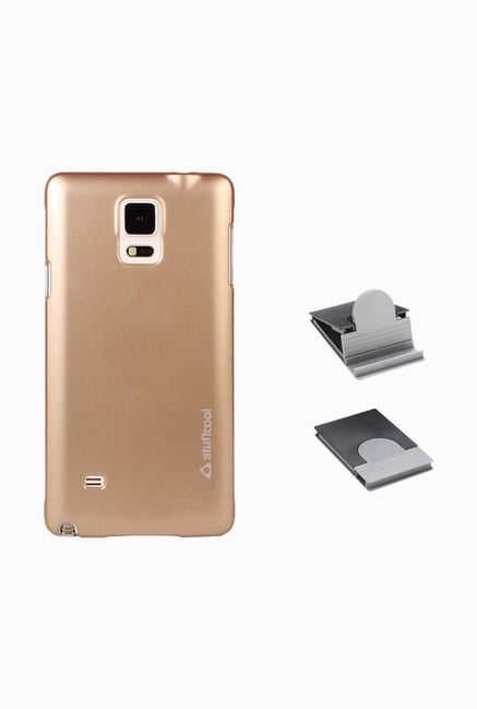 Stuffcool EMSGN910 Back Case for Samsung Galaxy Note 4 Gold Stuffcool EMSGN910 Back Case for Samsung Galaxy Note 4 Gold