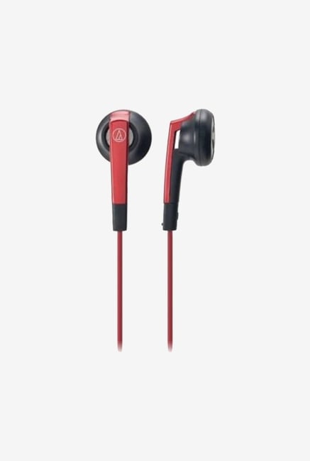 Audio-Technica C505iS In The Ear Headphones Red Audio-Technica C505iS In The Ear Headphones Red