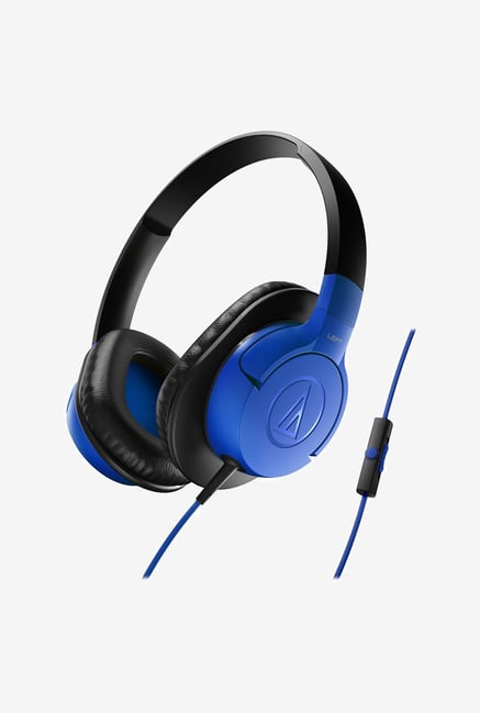 Audio-Technica ATH-AX1iS Headphones Blue Audio-Technica ATH-AX1iS Headphones Blue