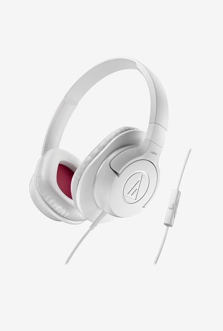 Audio-Technica ATH-AX1iS Headphones White Audio-Technica ATH-AX1iS Headphones White