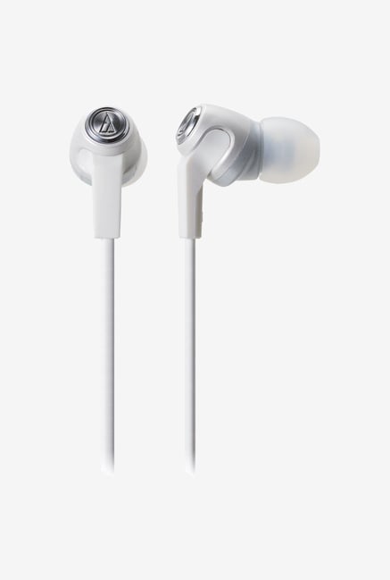 Audio-Technica CK323m In The Ear Headphones White Audio-Technica CK323m In The Ear Headphones White