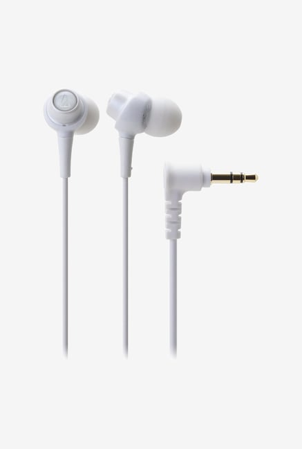 Audio-Technica CKL203 In The Ear Headphones White Audio-Technica CKL203 In The Ear Headphones White