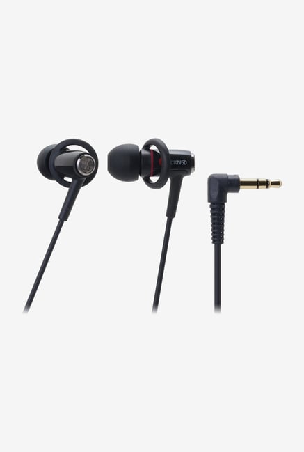 Audio-Technica CKN50 In The Ear Headphones Black Audio-Technica CKN50 In The Ear Headphones Black