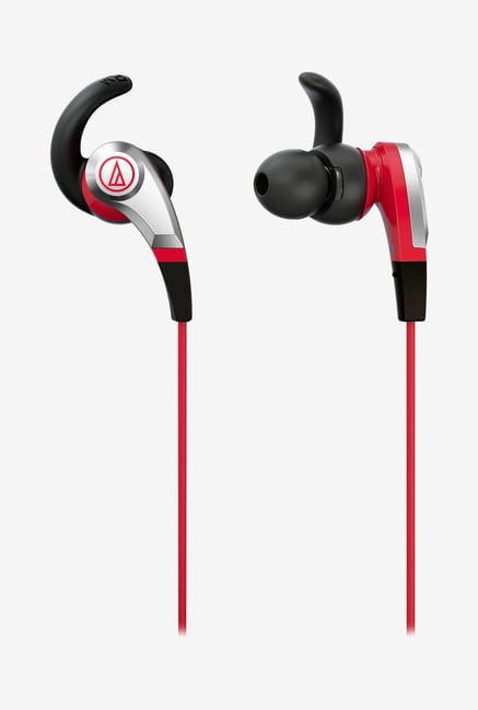 Audio-Technica CKX5 In The Ear Headphones Red Audio-Technica CKX5 In The Ear Headphones Red