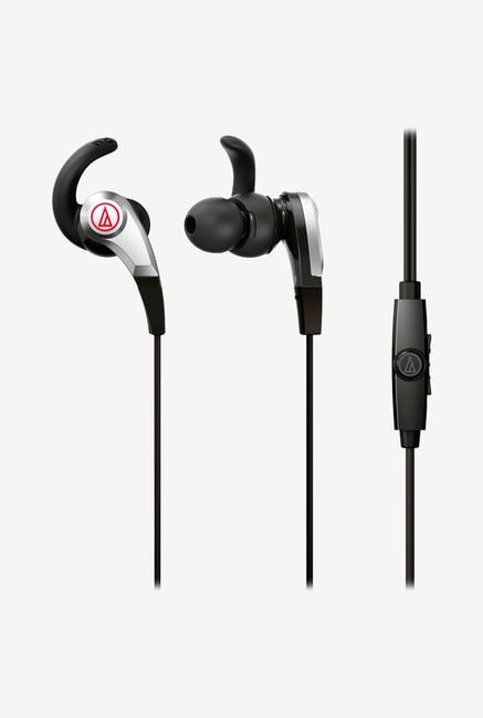 Audio-Technica CKX5iS In The Ear Headphones Black Audio-Technica CKX5iS In The Ear Headphones Black