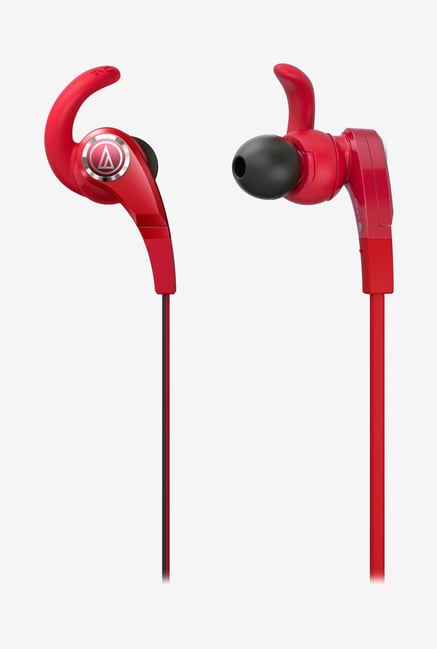 Audio-Technica CKX7 In The Ear Headphones Red Audio-Technica CKX7 In The Ear Headphones Red