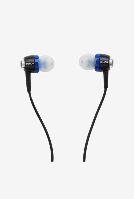 Denon AH-C100BU Headphones Blue Denon AH-C100BU Headphones Blue