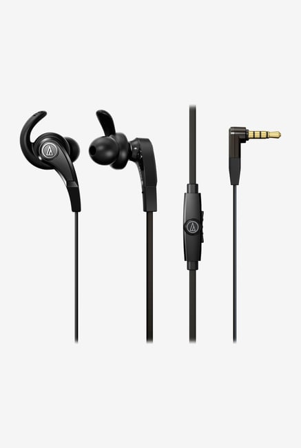 Audio-Technica SonicFuel CKX9IS In The Ear Headphones Black Audio-Technica SonicFuel CKX9IS In The Ear Headphones Black