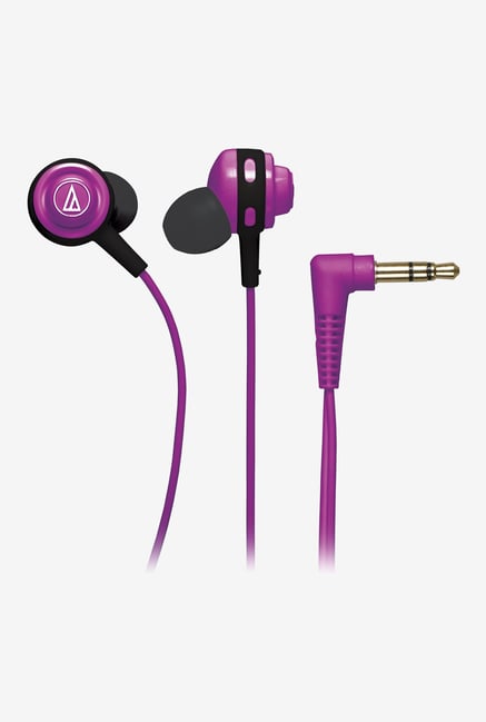 Audio-Technica COR150 In The Ear Headphones Purple Audio-Technica COR150 In The Ear Headphones Purple