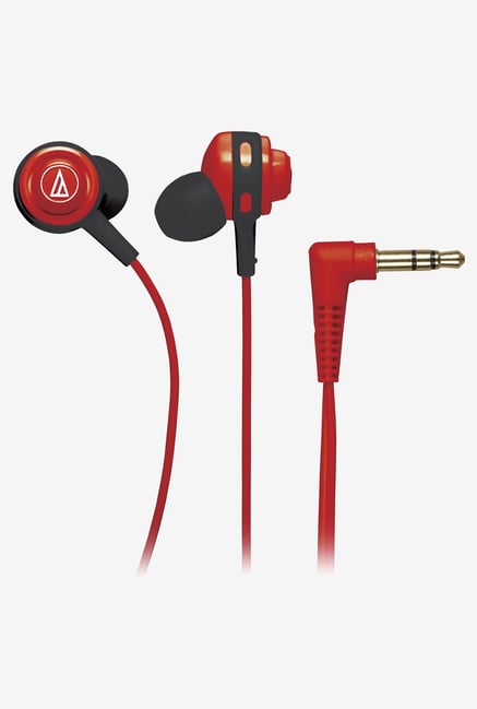 Audio-Technica COR150 In The Ear Headphones Red Audio-Technica COR150 In The Ear Headphones Red