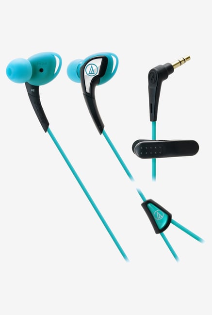 Audio-Technica SPORT2 In The Ear Headphones Blue Audio-Technica SPORT2 In The Ear Headphones Blue