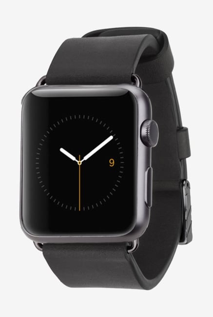 Case-Mate Signature Leather CM032800 Apple Watchband Black Case-Mate Signature Leather CM032800 Apple Watchband Black