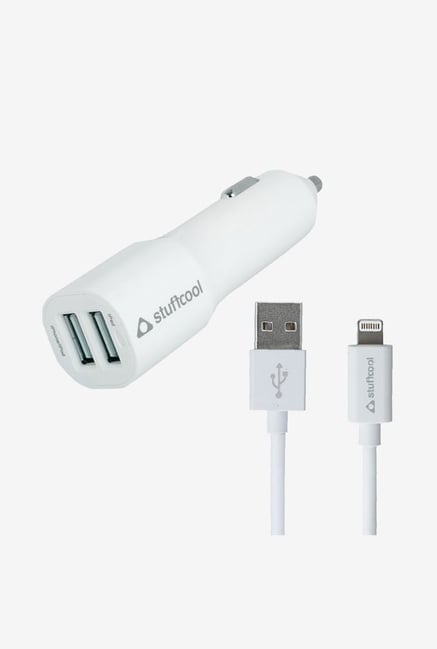 Stuffcool Drive 3.1A CKELDRPD USB Car Charger White Stuffcool Drive 3.1A CKELDRPD USB Car Charger White
