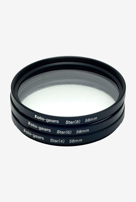 Mesenltd Foto-gears F-58mm Star Effect Filter Black Mesenltd Foto-gears F-58mm Star Effect Filter Black