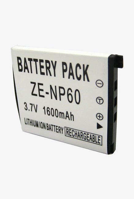 Zeikos Ze-Np60 Rechargeable Lithium Replacement Battery -White Zeikos Ze-Np60 Rechargeable Lithium Replacement Battery -White