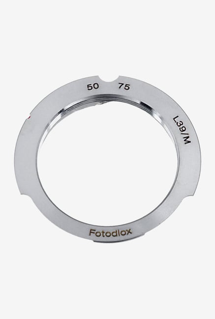 Fotodiox 10M39LM5075 Lens Mount Adapter Silver Fotodiox 10M39LM5075 Lens Mount Adapter Silver