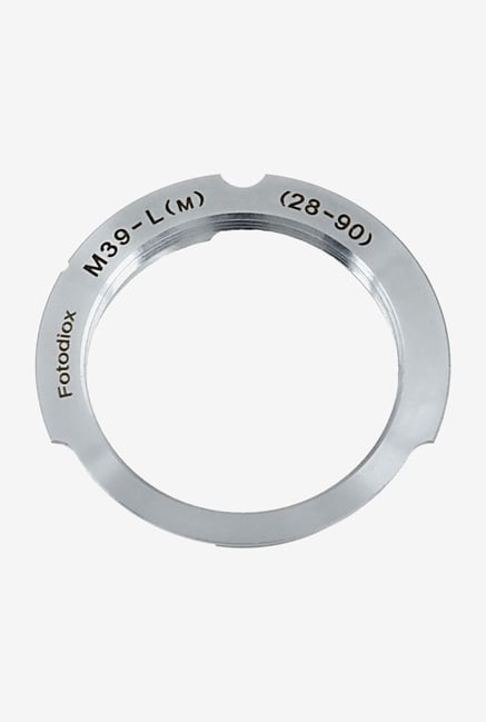 Fotodiox 10M39LM2890 Lens Mount Adapter Silver Fotodiox 10M39LM2890 Lens Mount Adapter Silver