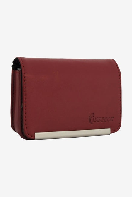 Impecca DCS86 Leather Camera Case Burgundy Impecca DCS86 Leather Camera Case Burgundy