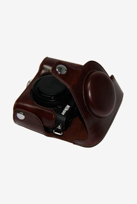 MegaGear Ever Ready MG269 Leather Camera Case Dark Brown MegaGear Ever Ready MG269 Leather Camera Case Dark Brown