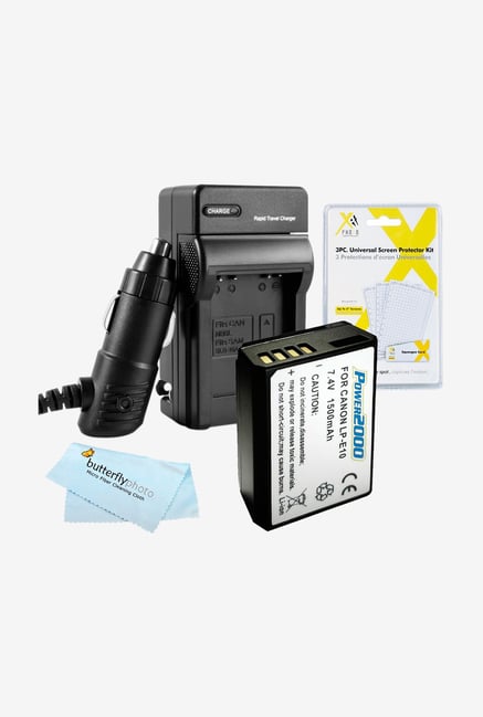 ButterflyPhoto But-6831 Battery Charger Kit White & Black ButterflyPhoto But-6831 Battery Charger Kit White & Black