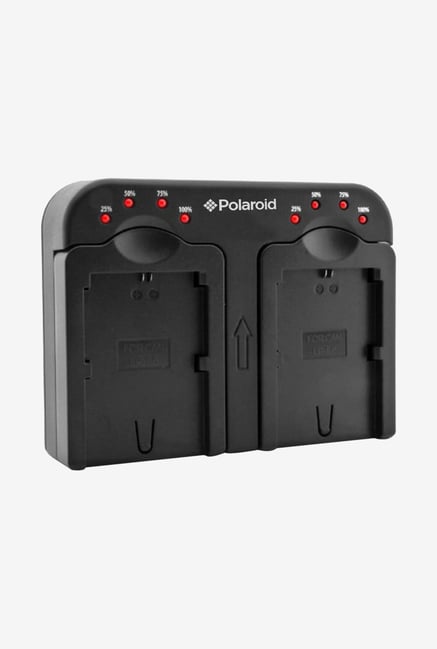 Polaroid Double Battery Charger Charge 2 Batteries At The Same Time Polaroid Double Battery Charger Charge 2 Batteries At The Same Time