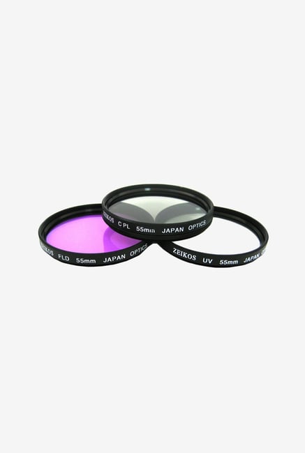 Zeikos 55mm Multi-Coated ZE-FLK55 Filter Kit (3 Piece) Zeikos 55mm Multi-Coated ZE-FLK55 Filter Kit (3 Piece)