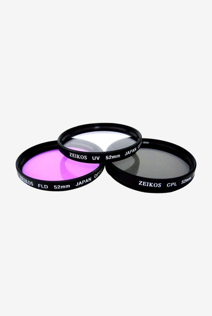 Zeikos 52mm Multi-Coated ZE-FLK52 Filter Kit (3 Piece) Zeikos 52mm Multi-Coated ZE-FLK52 Filter Kit (3 Piece)