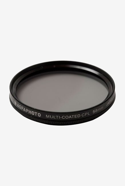AGFA 58mm APCPF58 CPL Filter Black AGFA 58mm APCPF58 CPL Filter Black