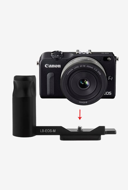 Neewer Metal Quick Release L-Plate Bracket Hand Grip For Canon Eos M Camera Neewer Metal Quick Release L-Plate Bracket Hand Grip For Canon Eos M Camera