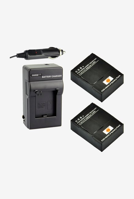 Dste 2Pcs Ahdbt -302 Replacement Li -Ion Battery + Charger Dc137 For Gopro Dste 2Pcs Ahdbt -302 Replacement Li -Ion Battery + Charger Dc137 For Gopro