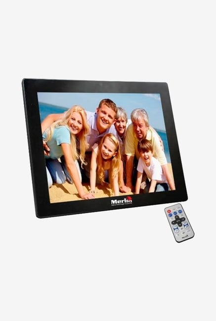 Merlin 15 Inch Digital Photo Frame Black Merlin 15 Inch Digital Photo Frame Black