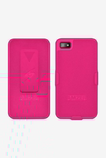 Amzer Shellster Shell Case Hot Pink for BlackBerry Z10 Amzer Shellster Shell Case Hot Pink for BlackBerry Z10
