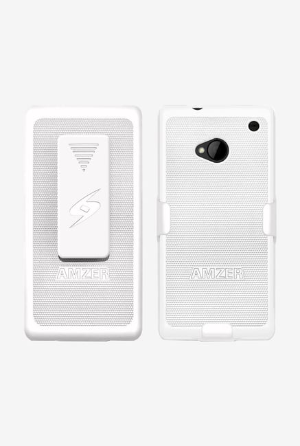 Amzer Shellster Shell Case White for HTC One M7 Amzer Shellster Shell Case White for HTC One M7