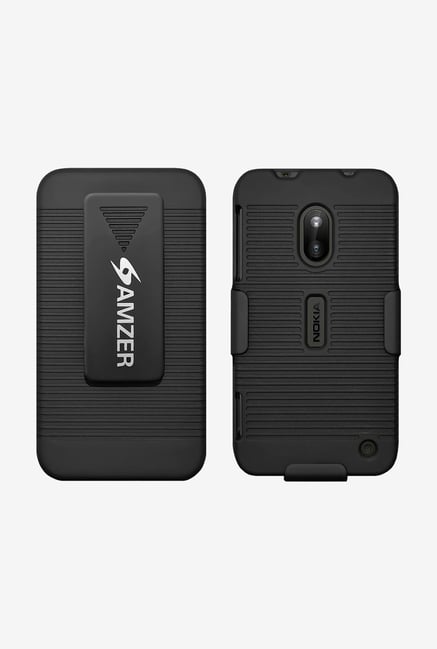 Amzer Shellster Shell Case Black for Lumia 620 Amzer Shellster Shell Case Black for Lumia 620
